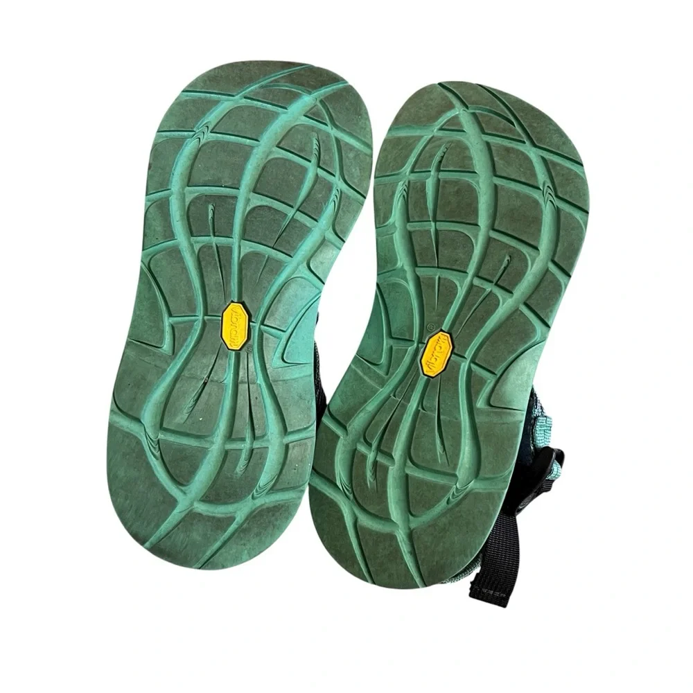 Chaco Z/X2 Sandals Blue Green Double Strap Women’s Size 7 Outdoors‎ Hiking Shoes